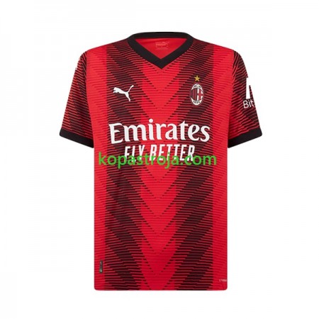 Billiga Fotbollströjor AC Milan Hemma tröja 2023/24 Kortärmad